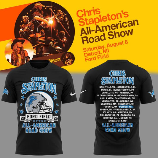 Limited Edition Chris Stapleton x Detroit Lions Event Tee