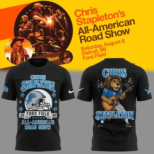 Limited Edition Chris Stapleton x Detroit Lions Event Tee