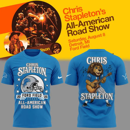 Limited Edition Chris Stapleton x Detroit Lions Event Tee