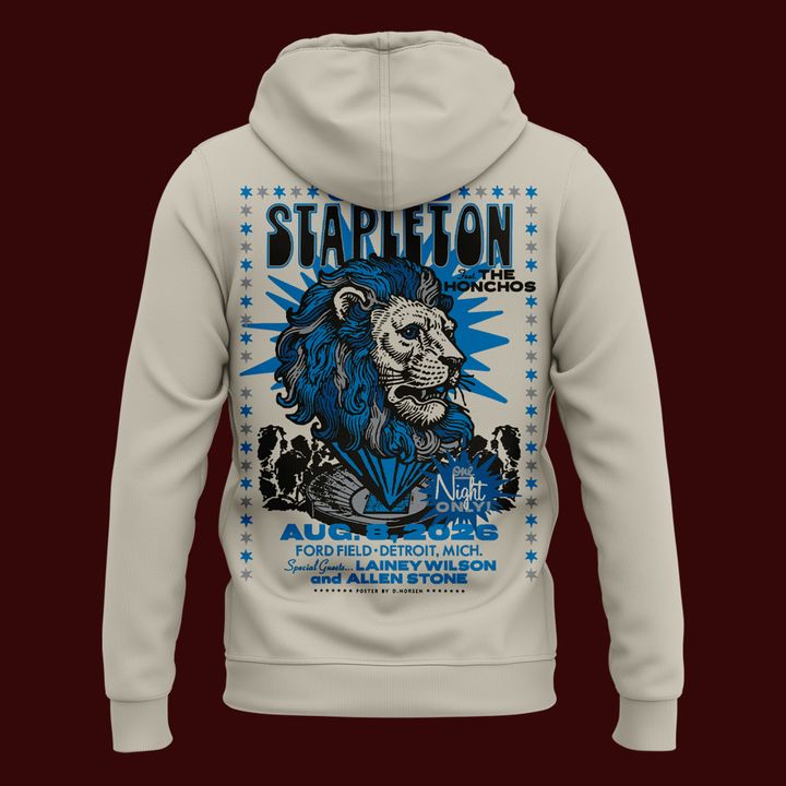Chris Stapleton Show Hoodie - Detroit, MI - 08/08/2026