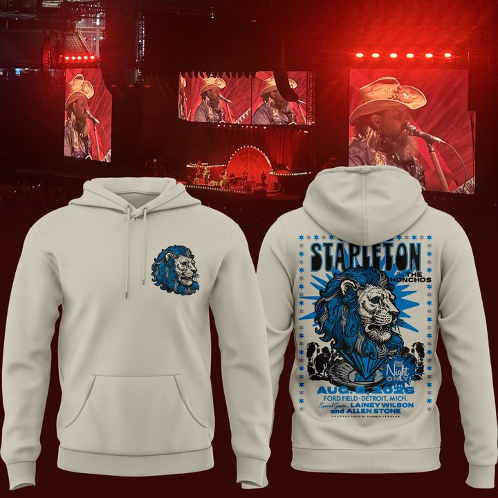 Chris Stapleton Show Hoodie - Detroit, MI - 08/08/2026