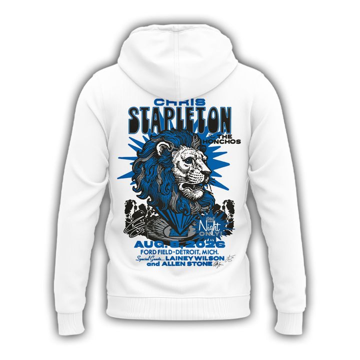 Limited Edition Chris Stapleton x Detroit Lions Event Zip-Hoodie