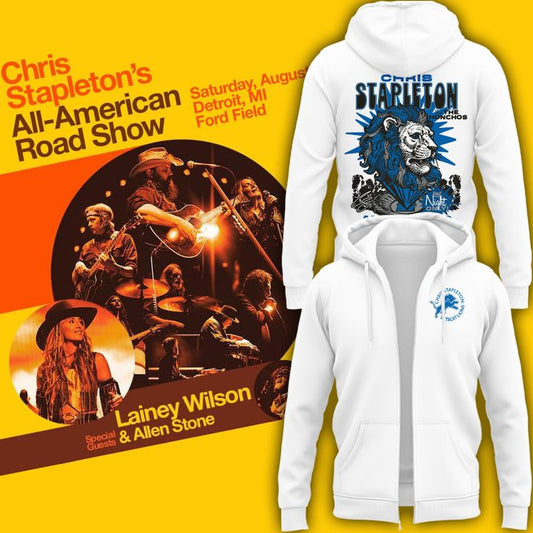 Limited Edition Chris Stapleton x Detroit Lions Event Zip-Hoodie