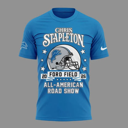 5. Chris Stapleton Show Tshirt- Detroit, MI - 08/08/2026