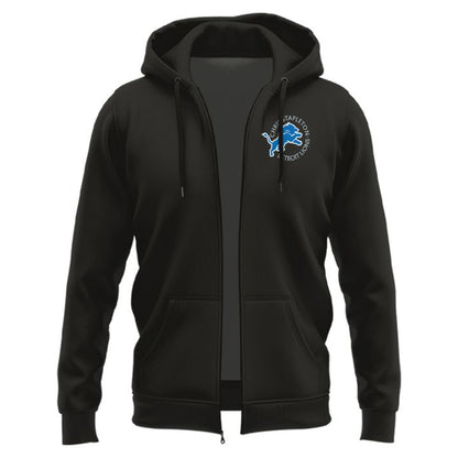 Limited Edition Chris Stapleton x Detroit Lions Event Zip-Hoodie Black