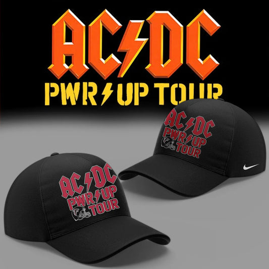 01.23. Black Cap AC/DC x Atlanta Falcons - Power Up Tour 2026 Cap