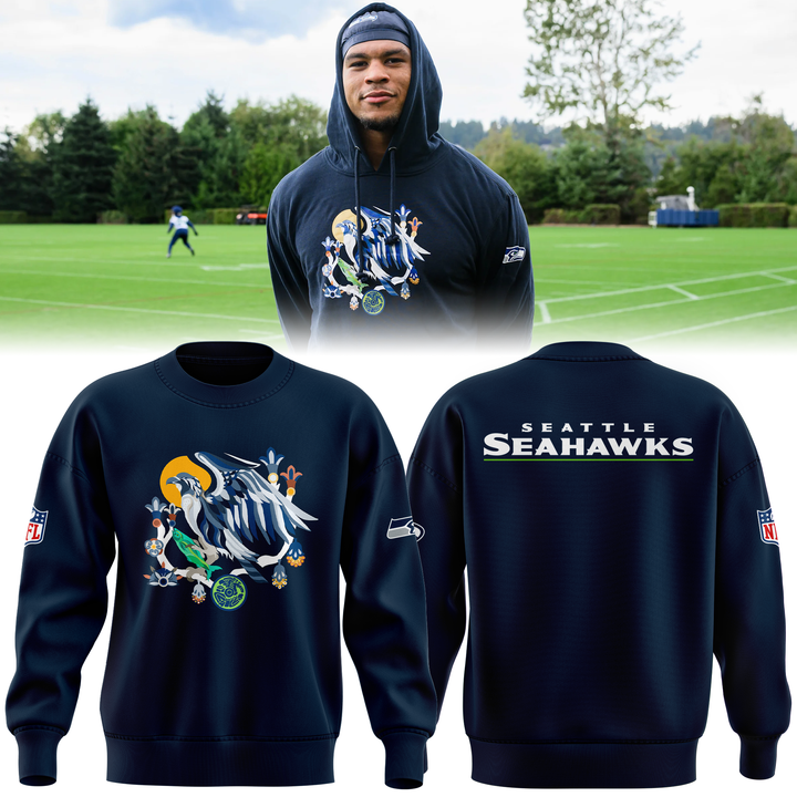 Limited Edition Seattle Seahawks Latino Heritage Sweat 2026