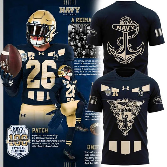 100th Anniversary of Navy Football’s 1926 National Championship Limited Shirt