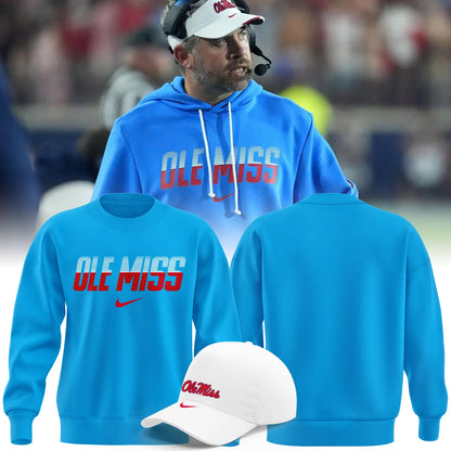 01.Ole Miss Football " Bear Bryant Coach" 2026 SWEATSHIRT