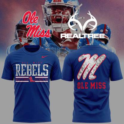 01.Ole Miss Football X Realtree 2026 - Tshirt