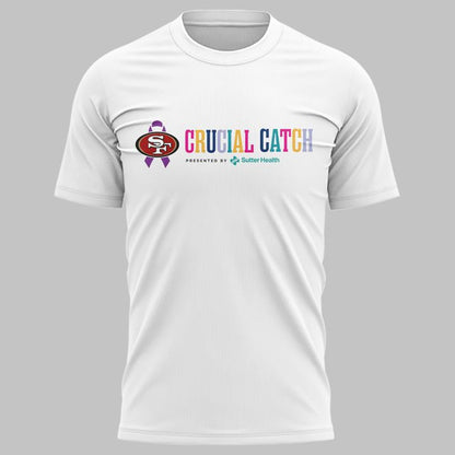 Special 2026 San Francisco 49ers Crucial Catch T-Shirt
