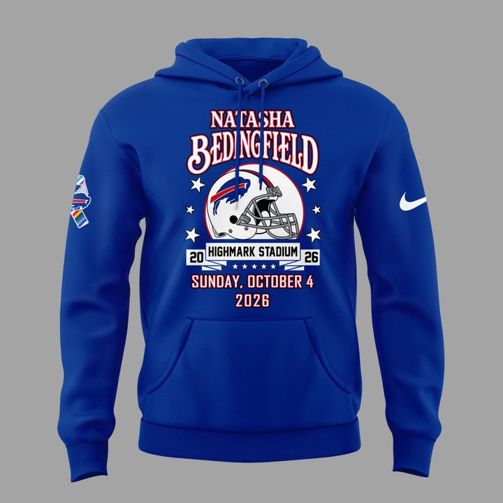 Limited Editio Bills x Natasha Bedingfield - Crucial Catch Intercept Cancer Hoodie