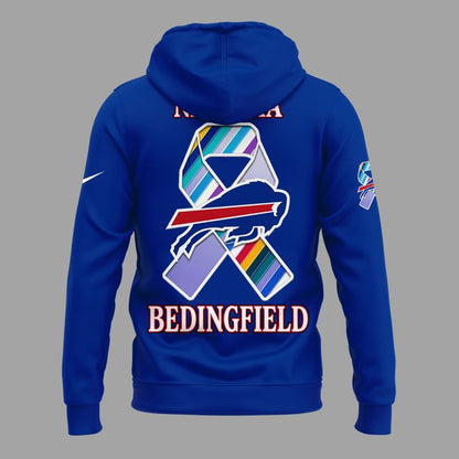 Limited Editio Bills x Natasha Bedingfield - Crucial Catch Intercept Cancer Hoodie