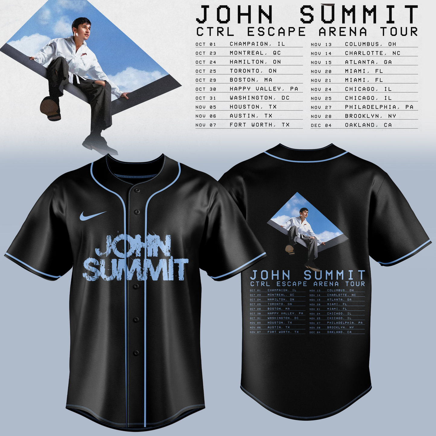 CTRL Escape Arena Tour Jersey Edition