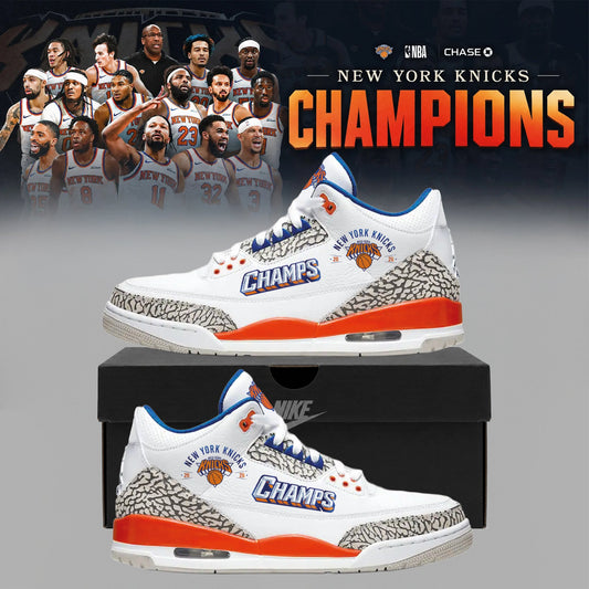 New York Knicks Eastern Conference Champions Shoes