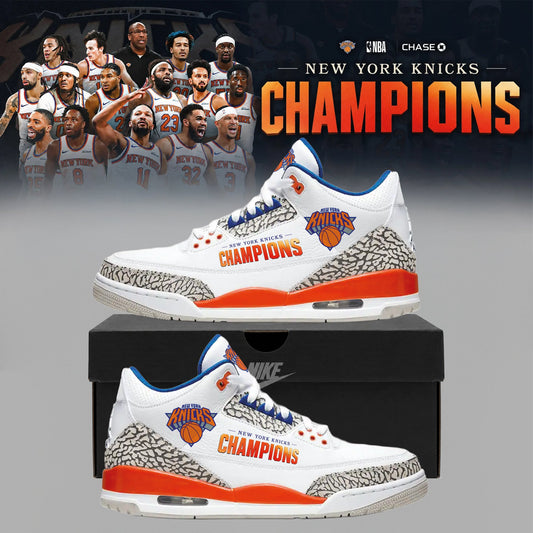 New York Knicks Eastern Conference Champions Shoes