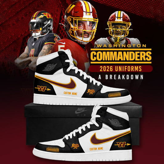 Washington Commanders Franchise Focus Club Fleece JD1 Sneaker