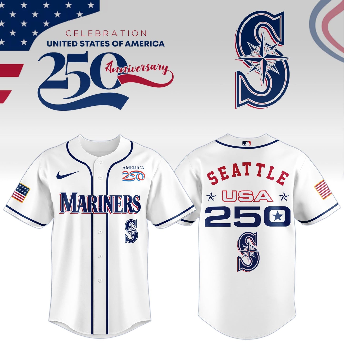 SEA -  250 USA Limited Editions Jersey