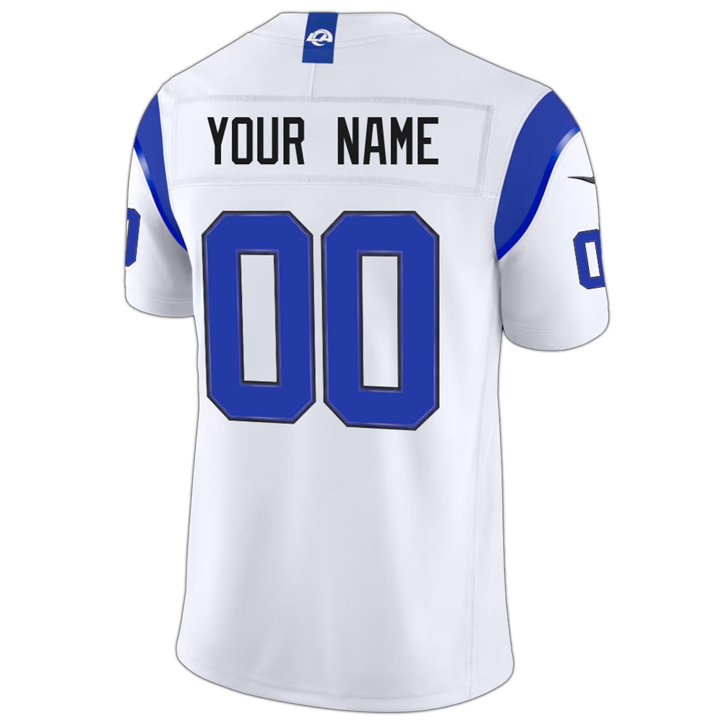 LAR Rams Classic Sol Fearsome White Jersey