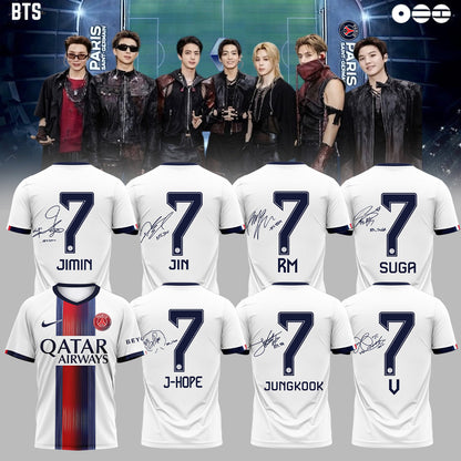 ,BTS x Paris Saint-Germain Jersey