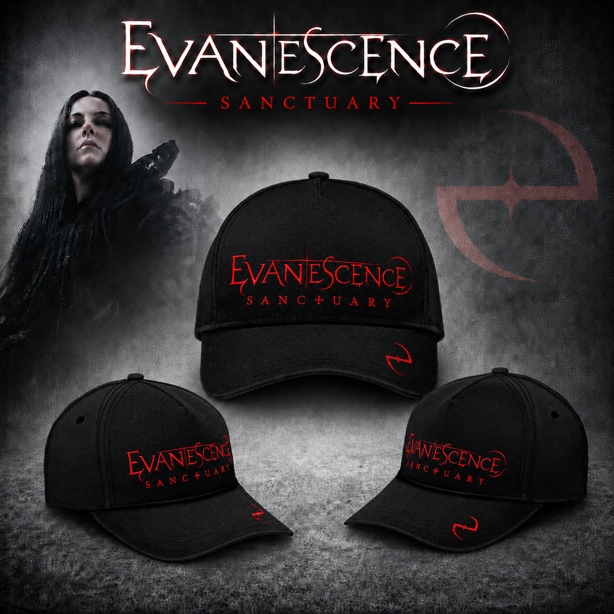 Evanescence “Sanctuary 2026 World Tour” – TShirt
