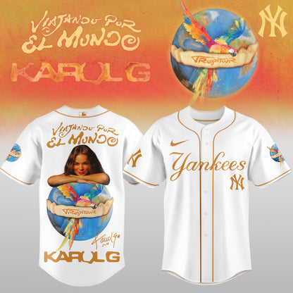 .Baseball x Karol G – Nos Vamos de Tour JERSEY(All Team)