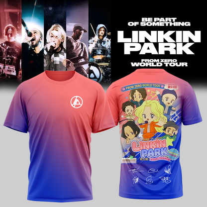 Linkin Park From Zero World Tour 2026 Signed TShirt