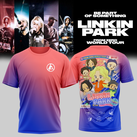 Linkin Park From Zero World Tour 2026 Signed TShirt