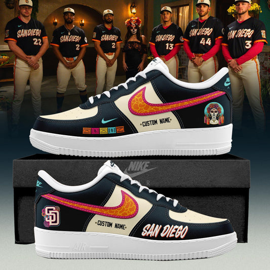 San Diego Padres City Connect 2026 Limited Edition AF1 Sneaker
