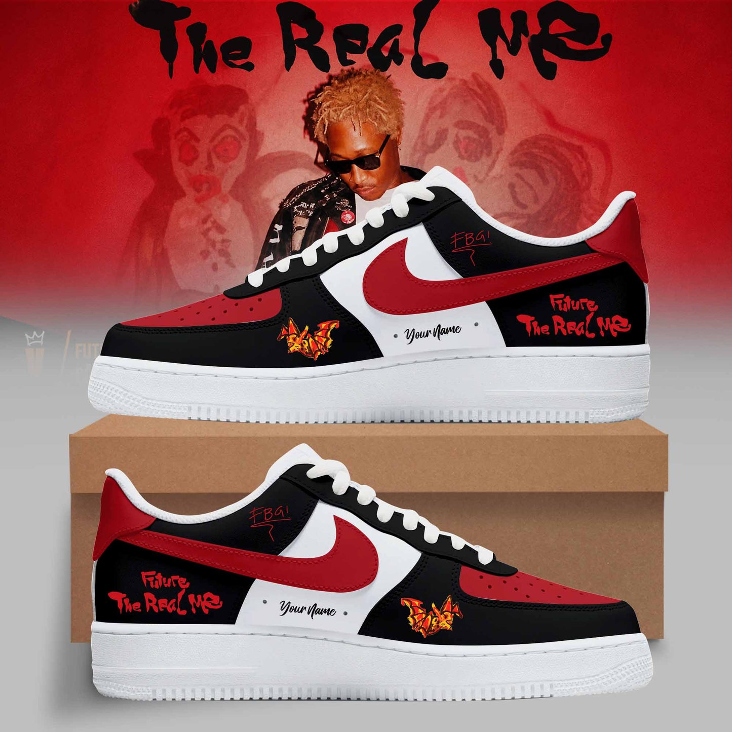 The Real Me Premium 3D Sneakers – H34 1 Custom  Shoes