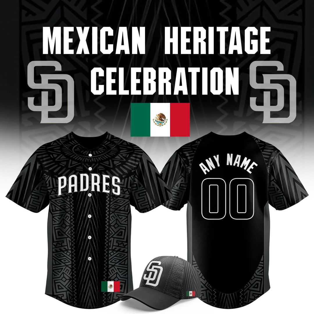 San Diego Padres Mexican Heritage Celebration Jersey