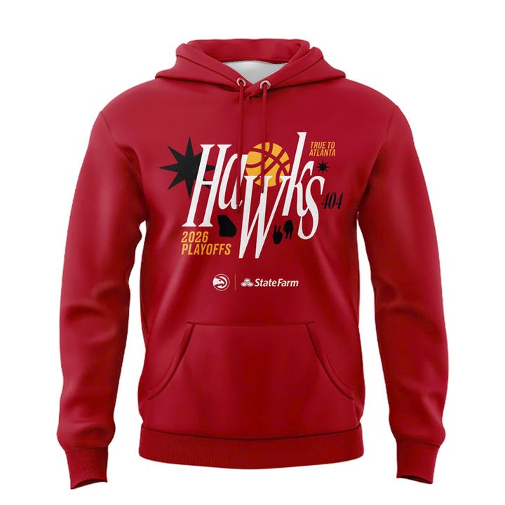 2026 Atlanta Hawks True To Atlanta Magic City Playoffs Hoodie