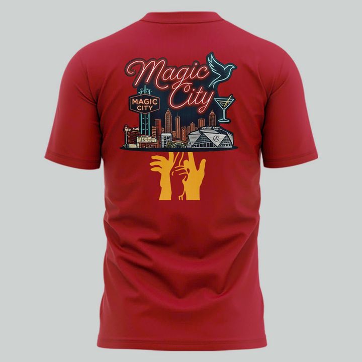 2026 Atlanta Hawks True To Atlanta Magic City Playoffs T-Shirt