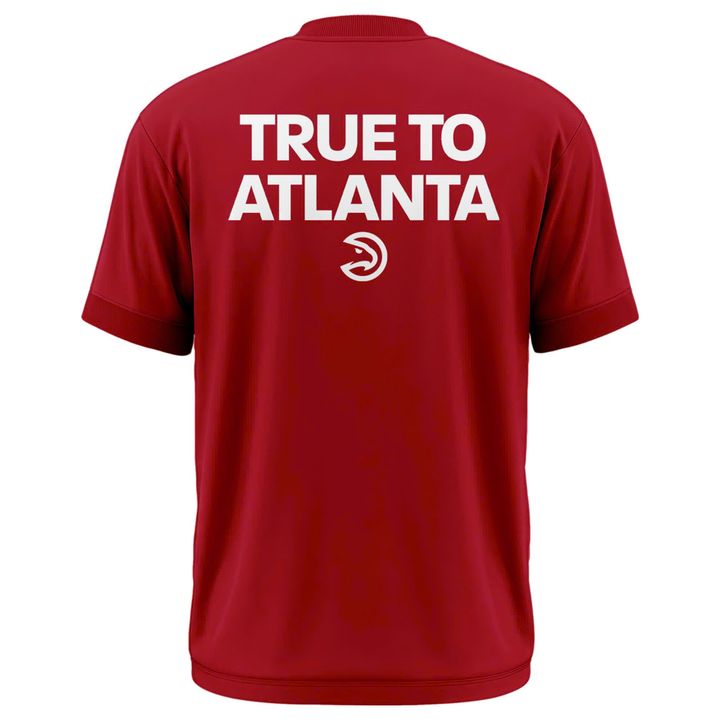 2026 Atlanta Hawks True To Atlanta Playoffs T-Shirt
