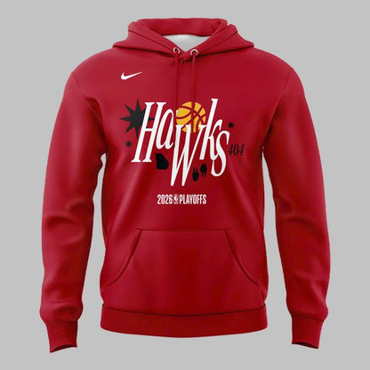 2026 Atlanta Hawks True To Atlanta Playoffs Hoodie