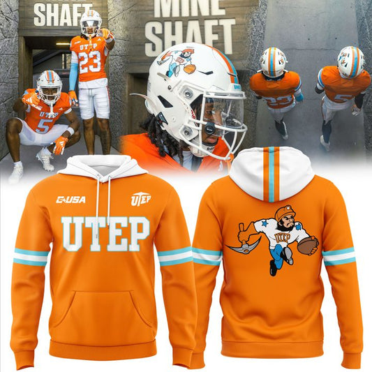 UTEP Miners football 2025 limited edition hoodie for the 93rd Homecoming