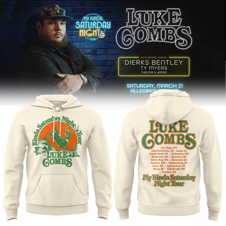 My Kinda Saturday Night Tour - Country Music LC 2026 Hoodie