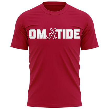 Limited edition Alabama Crimson Tide 2026 Baseball College World Series "OmaTide" T-Shirt Red (Copy)