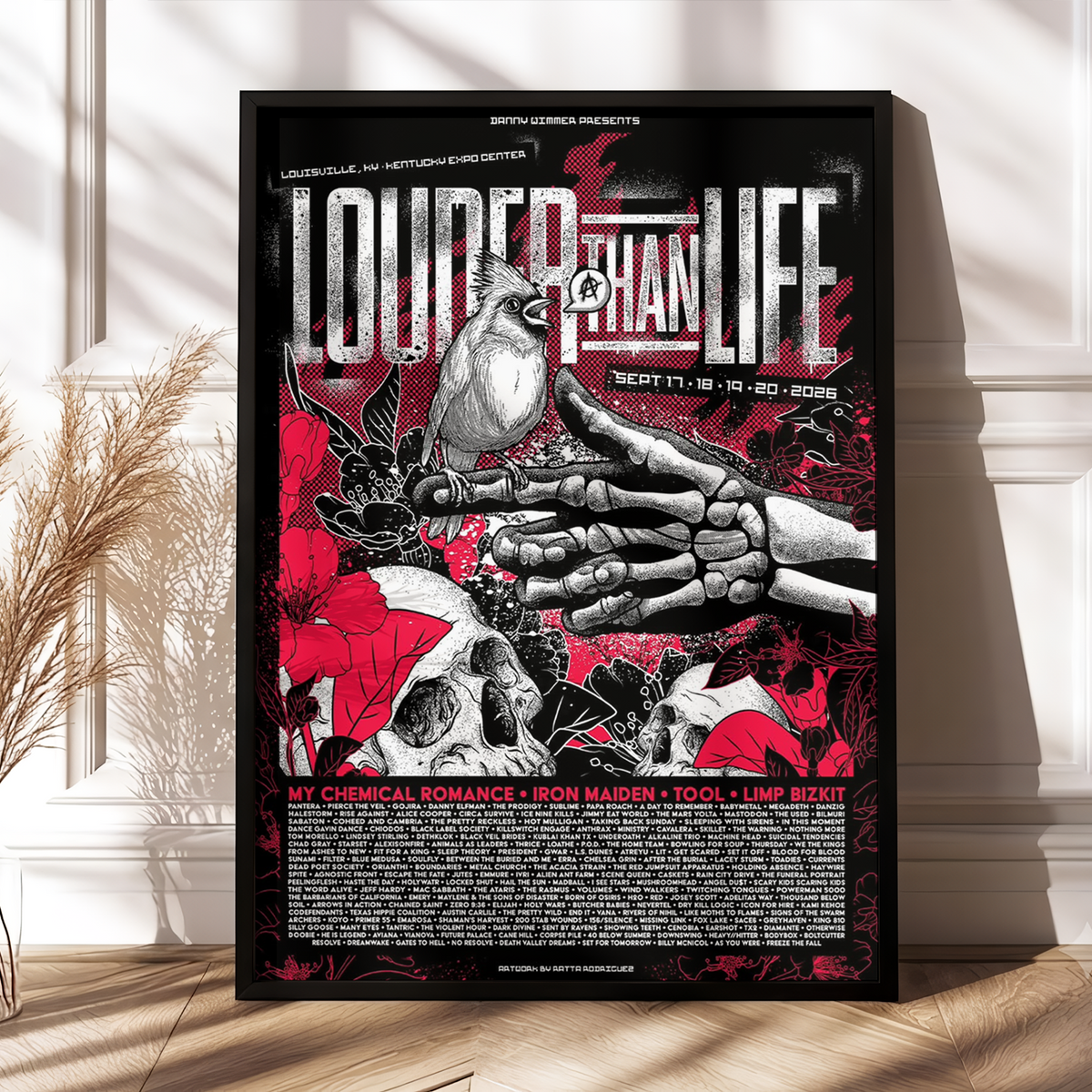 Louder Than Life Festival 2026 Merch At Kentucky Expo Center In Louisville KY On September 17 18 19 20 Poster
