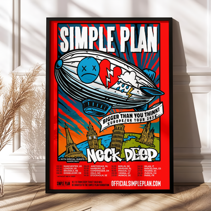 Limited Edition Bigger Than You Think! Tour Poster
