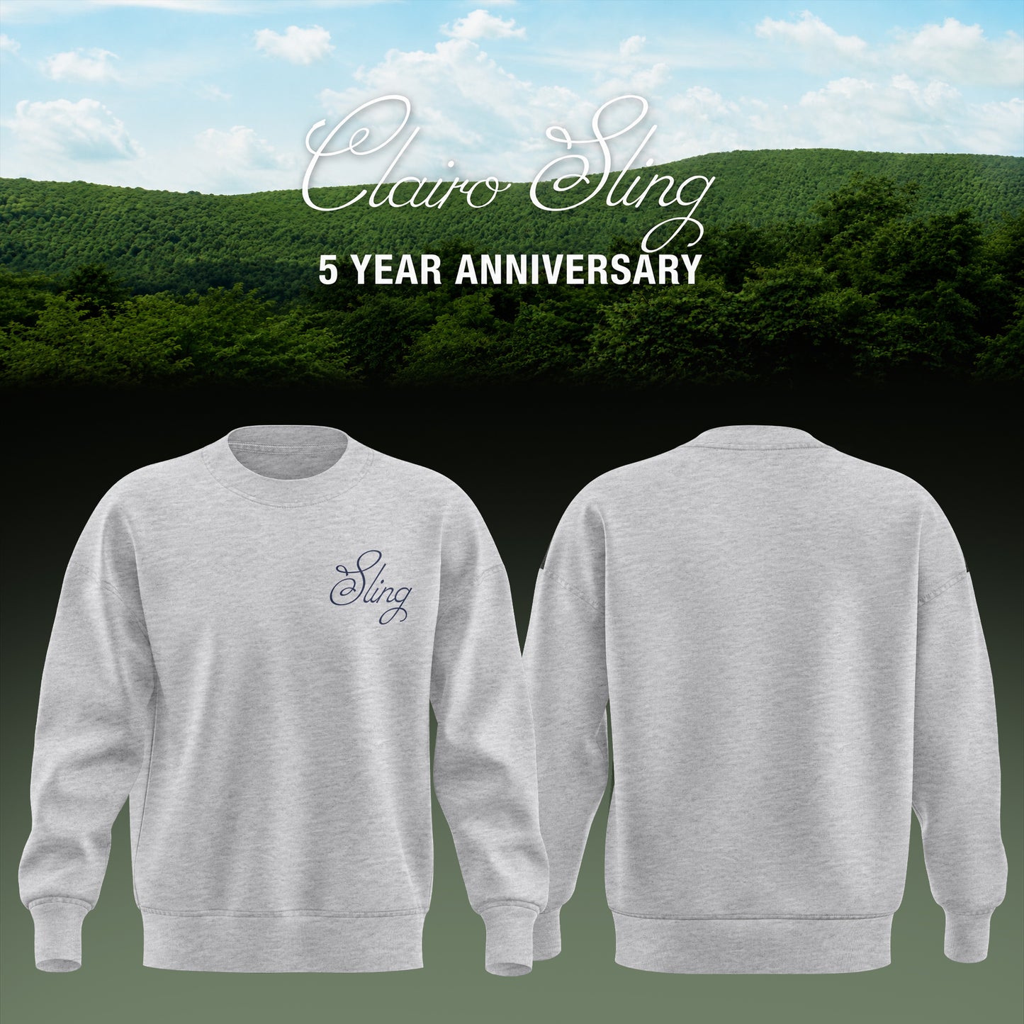 Sling 5 Year Anniversary Premium 3D Sweatshirt – Style 1