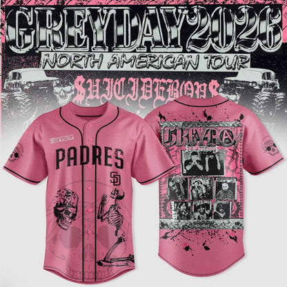 Grey Day 2026: The Official SUICIDEBOYS Heavyweight Jersey Baseball Full Team Collection