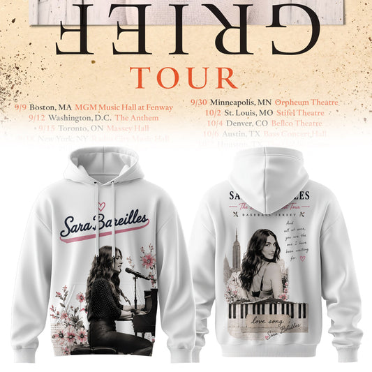 SARA BAREILLES “GOOD GRIEF” TOUR COLLECTION HOODIE
