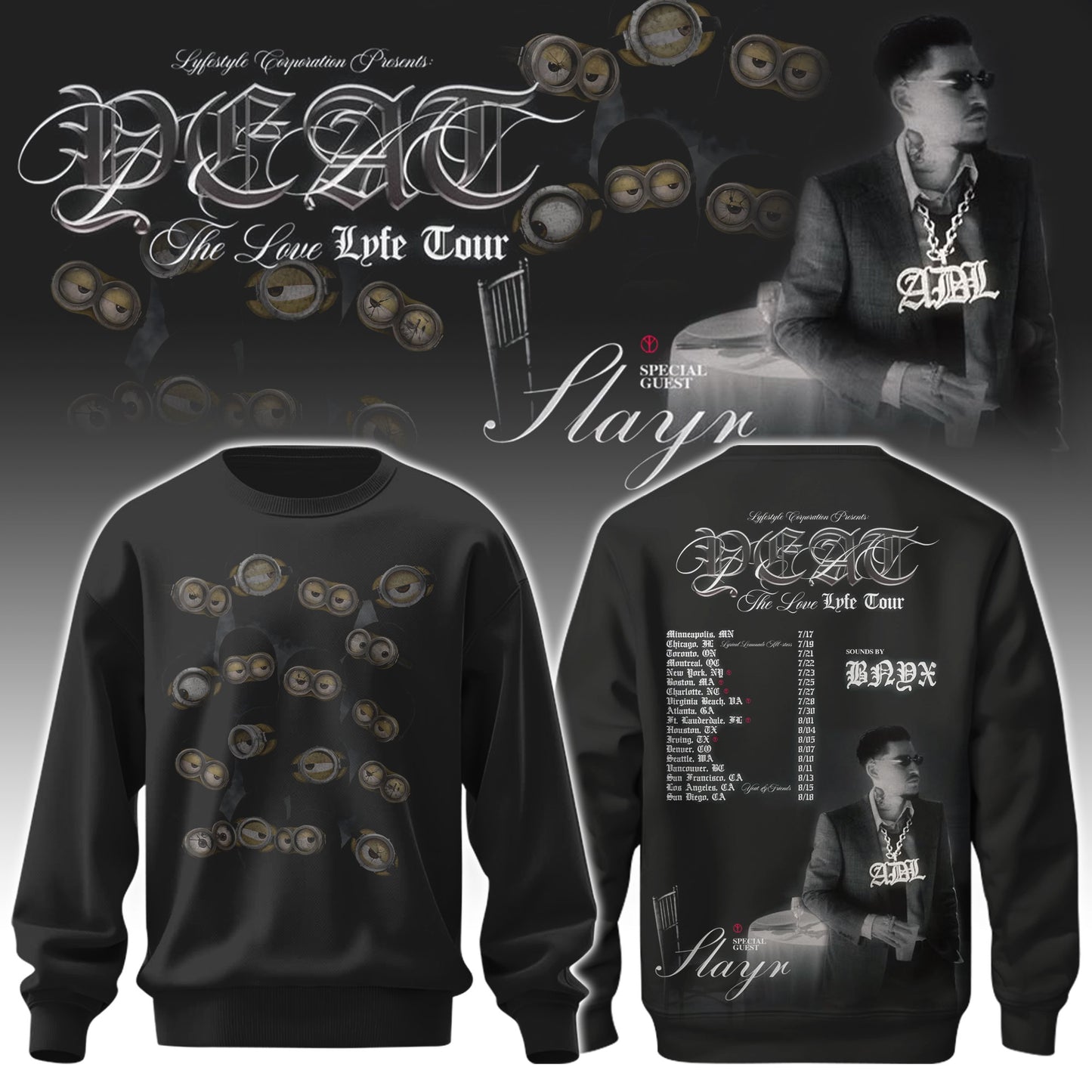 The Collaboration Yeat X Minions Limited Edition Sweater V2