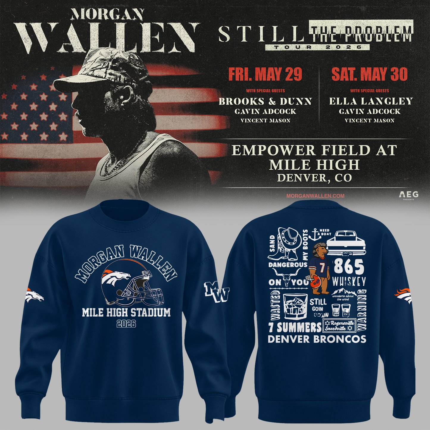 Limited Edition MWallen x DenverBs Sweater 2026