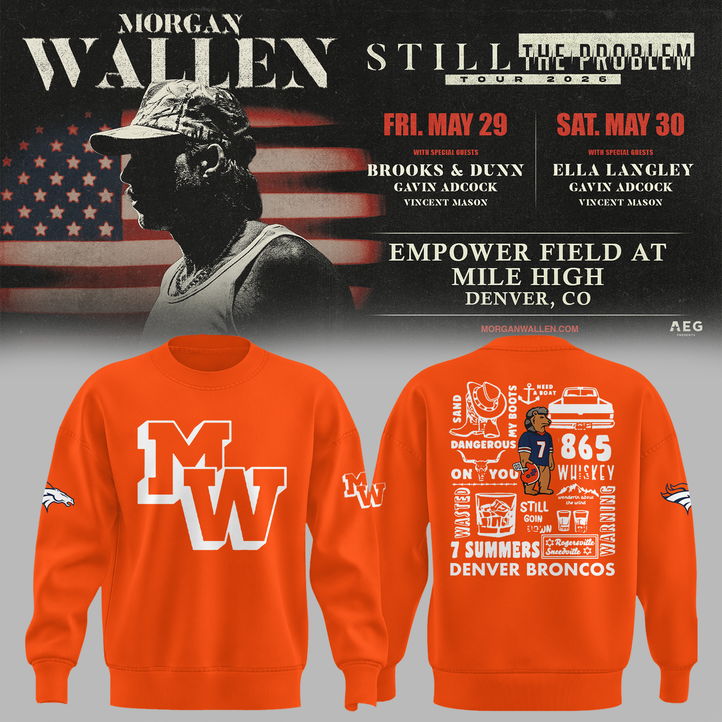 Limited Edition MWallen x DenverBs Sweater 2026