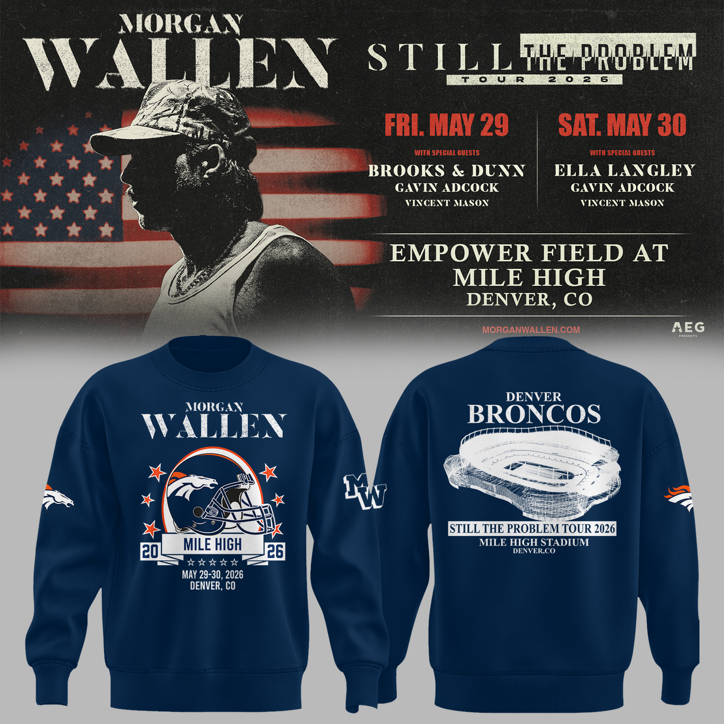Limited Edition MWallen x DenverBs Sweater 2026