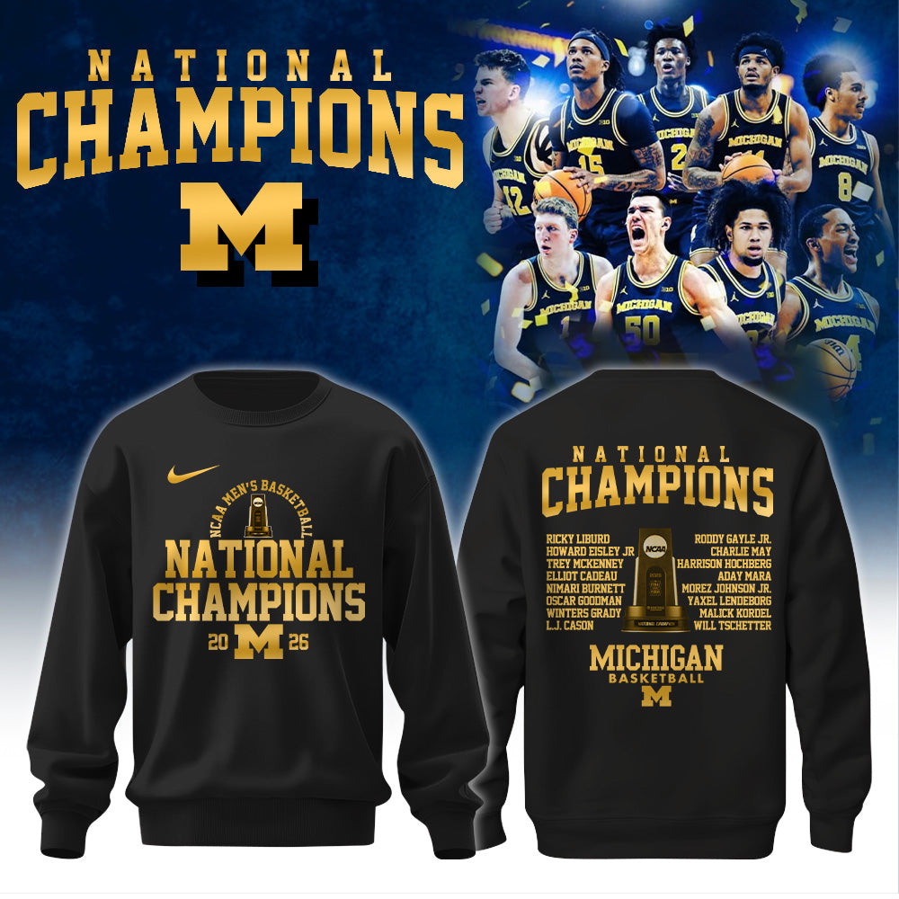 MICH Champions Basketball 2026 Sweatshirt Limited Edition