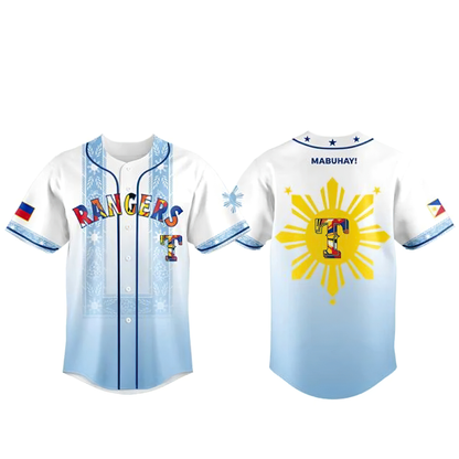 Texas Rangers Filipino Heritage Night 2026 Edition Baseball Jersey