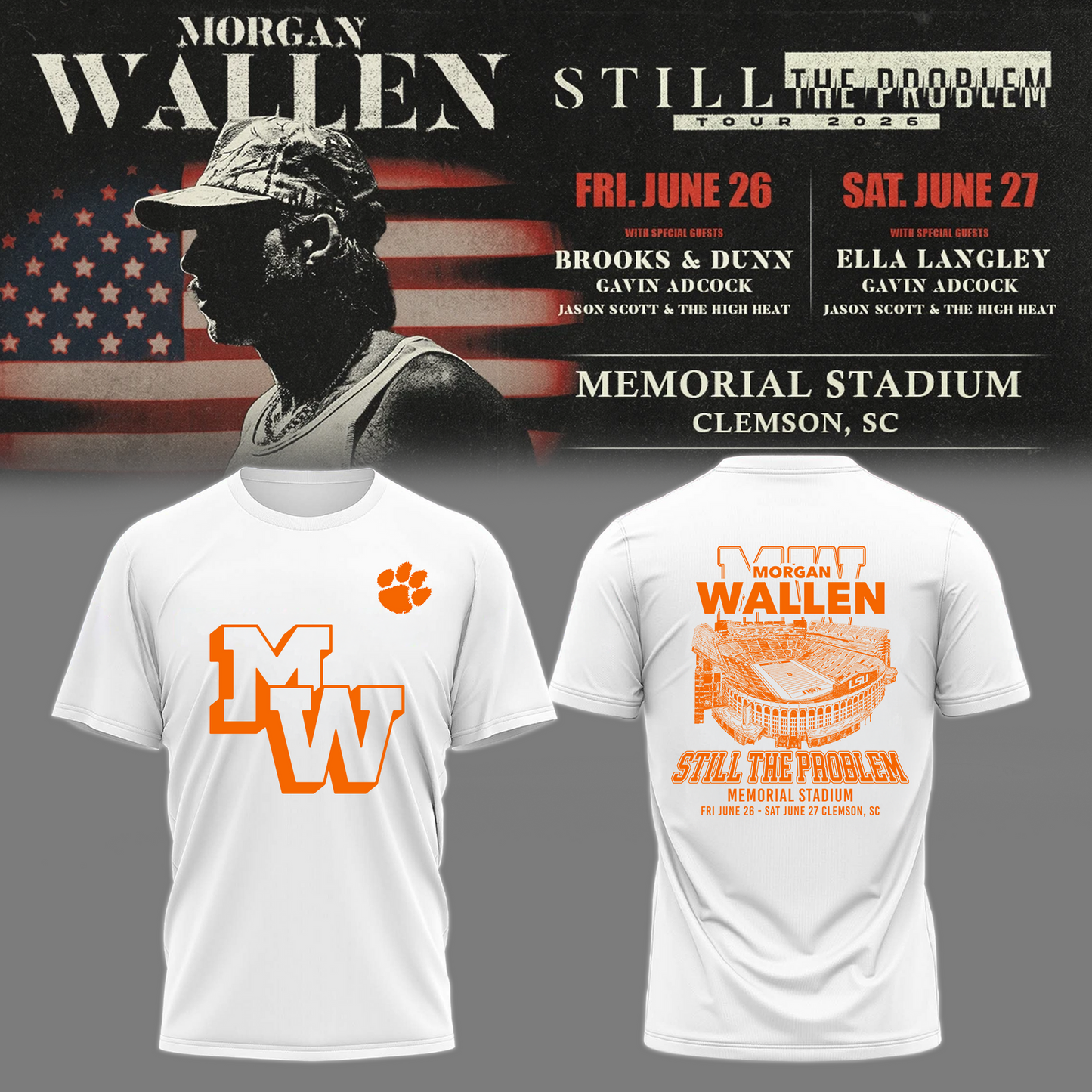 Limited Edition MW “Still The Problem Tour” Shirt